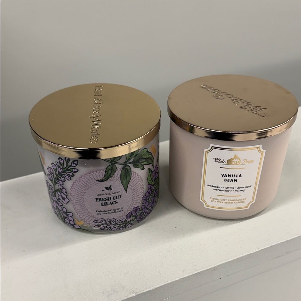 Bath & Body Works 3-Wick Candle Bundle • New • Missing Wicks - For Candle Warmer